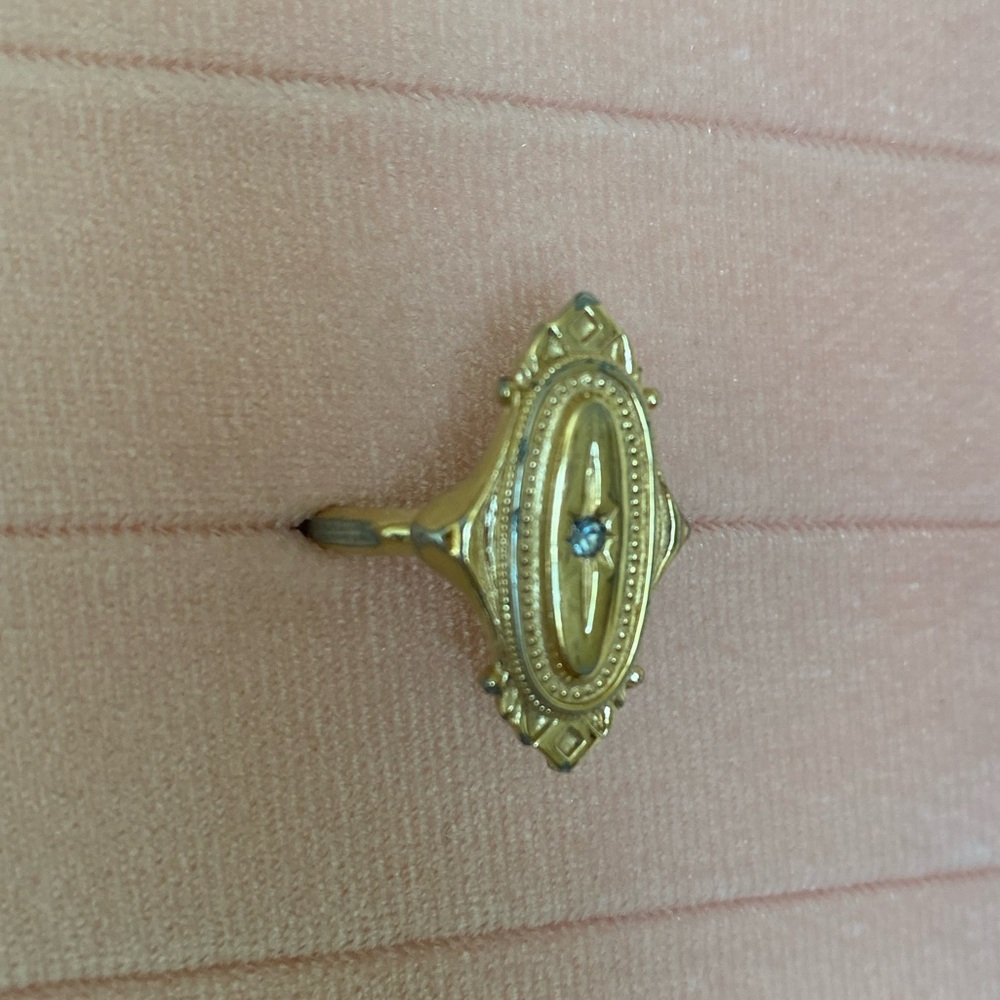 Vintage Avon Kensington Ring ✨ Size 6-8.5 - Picture 10 of 16